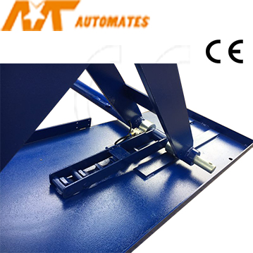 3.0T Low Profile Scissor Lift, Surface mounting Car Lift with CE MT-W3000