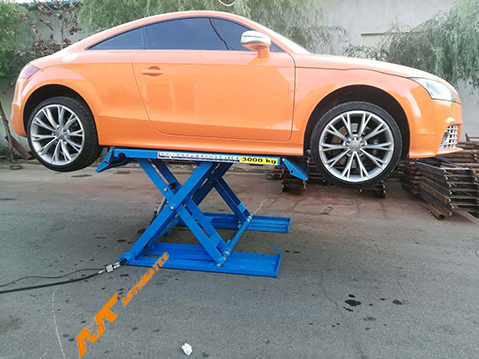 High quality scissor lift with two hydraulic from Yingkou Automate