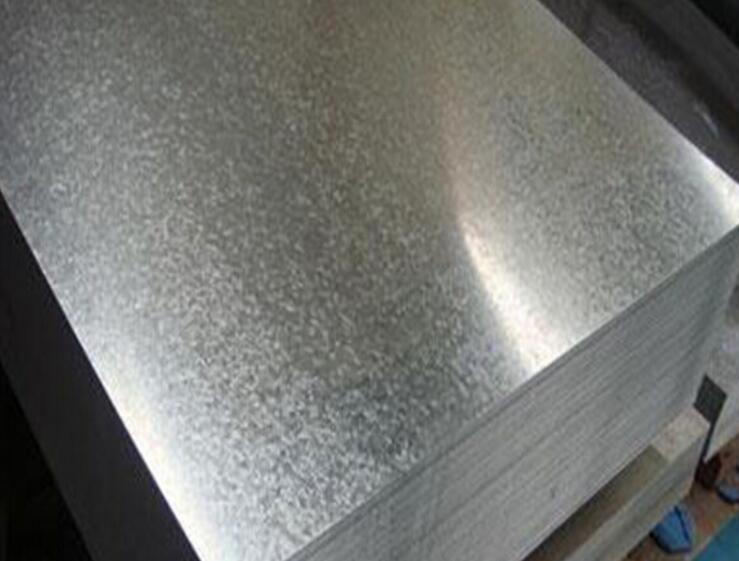 Hot rolled galvanized steel sheet