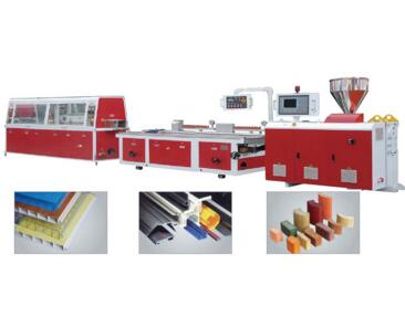 PVC/PP/PE/PC/ABS Small Profile Extrusion Line