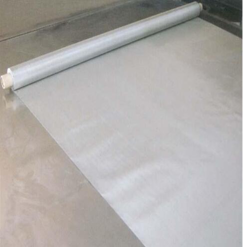 Stainless steel plain weave screen printing mesh