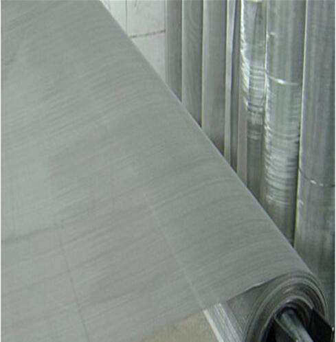 Stainless steel plain weave screen printing mesh