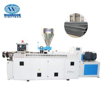 SJZ Good Quality Double Screw Plastic PVC Pipe Extruder Machine