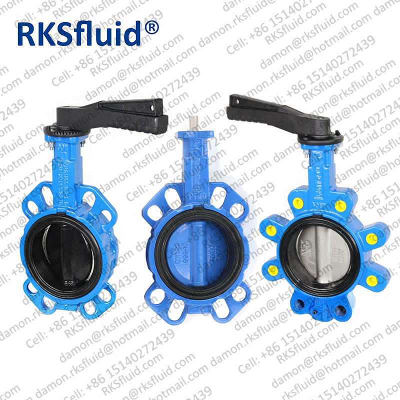 nylon11 disc cast steel butterfly valve for Seawater