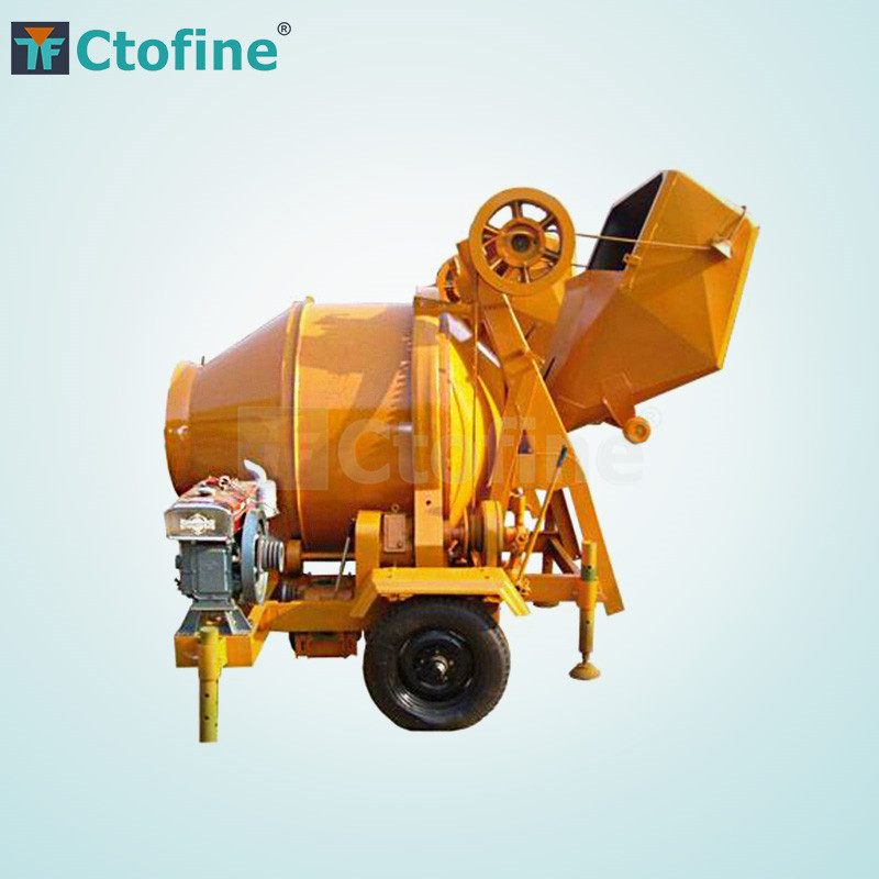 Horizontal self loading concrete mortar mixer for sale brisbane JZC350-DH