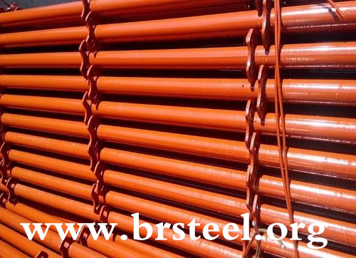 Construction Scaffold Black Pipe