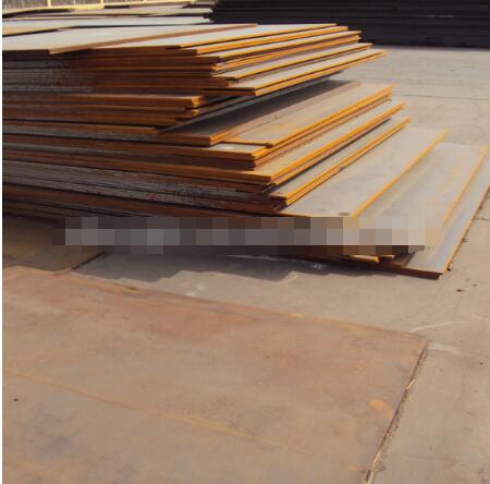 Alloy steel plate with good polishing performance