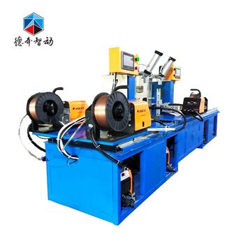 Produced in Dongguan, China automatic beam welding machine for storage shelves