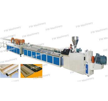 UPVC profile extrusion line/ UPVC profile making machine