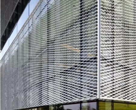 Decoration curtain wall metal wire mesh