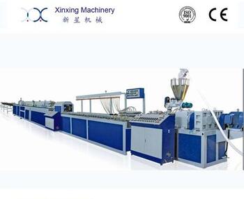 PVC PP PE wood- plastic profile frame door window extrusion production line