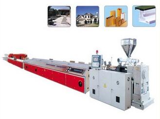 Plasticizing wood compounding profiles manufacturing machinery