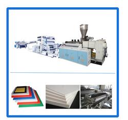 600-2500 mm wide pvc free foamed sheet production line