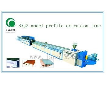 ZhangJiaGang machiery PVC windows and door profile extrusion line