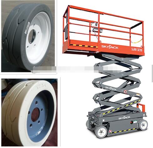 High quality Scissor lift wheels