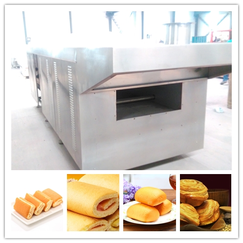 SAIHENG gas biscuit bread pizza baking tunnel oven
