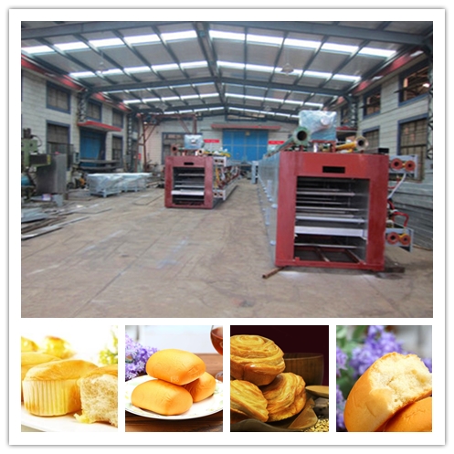SAIHENG gas biscuit bread pizza baking tunnel oven