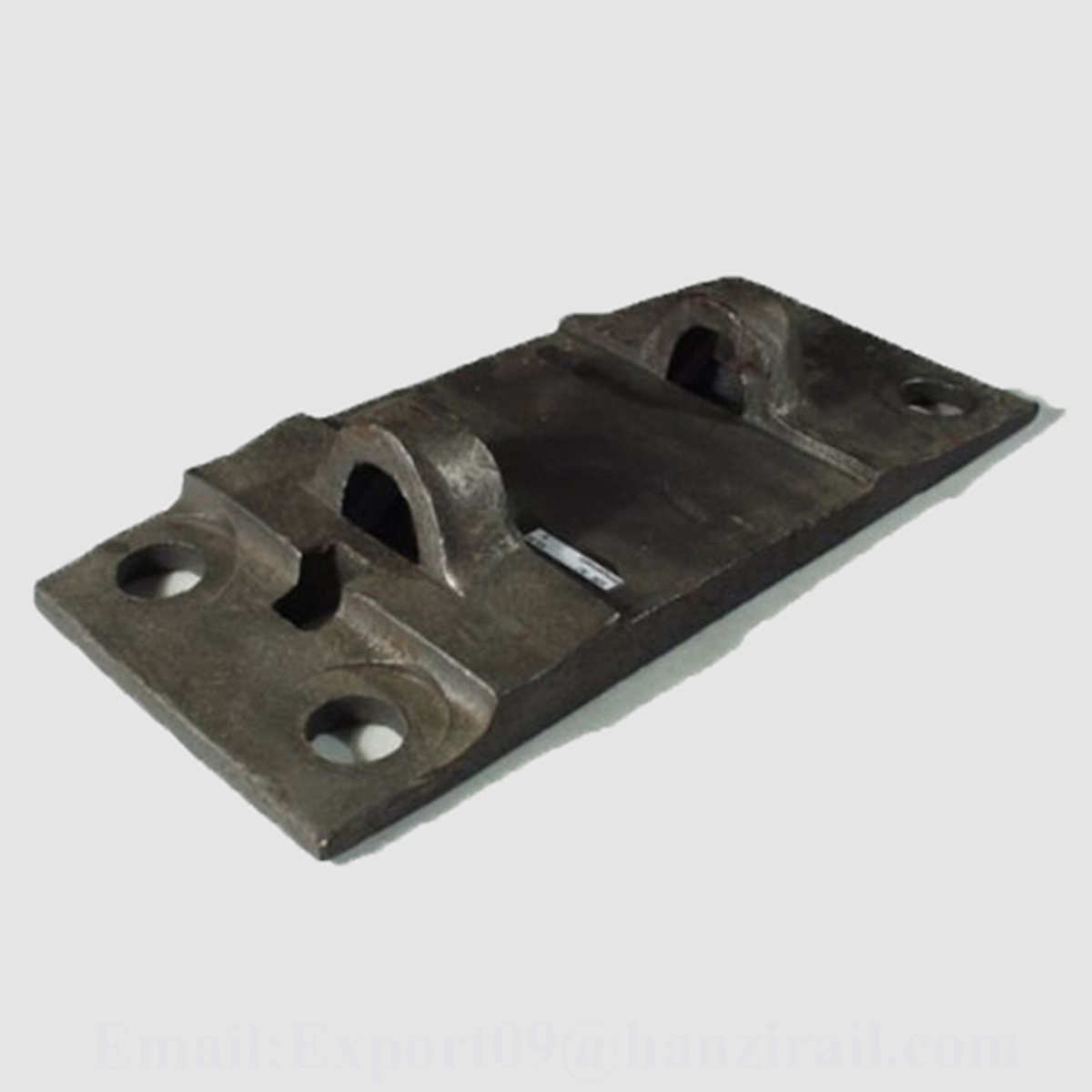 Railway Baseplate Rail Tie Plate Steel Under Rail Supply