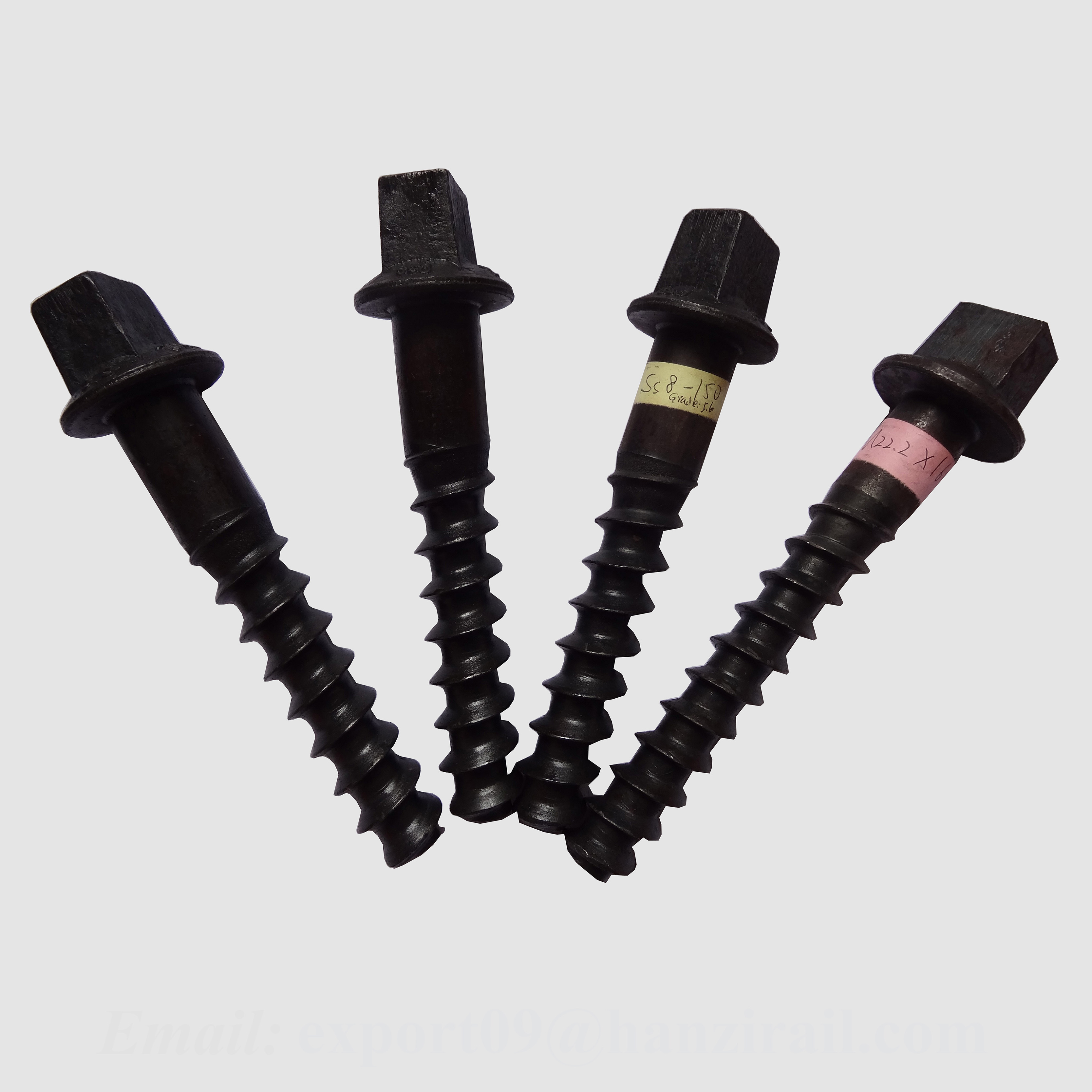 Railway Fastening System Bolt and Nut Steel Anchor Supply