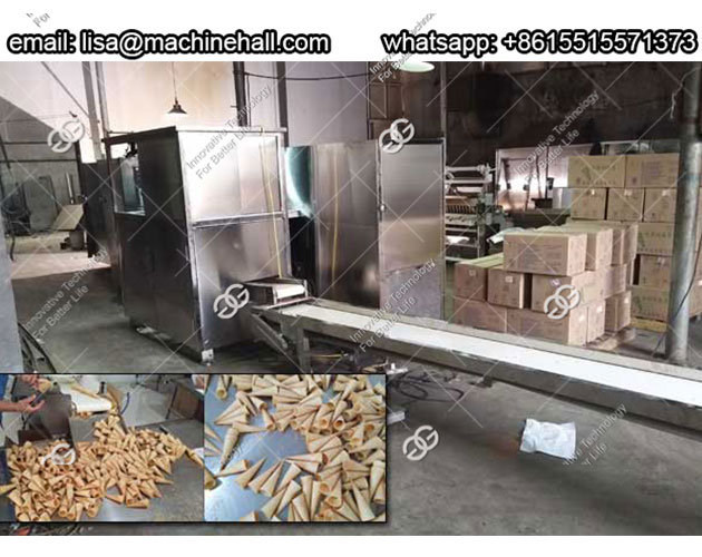 Fully Automatic Ice Cream Cone Production Line China