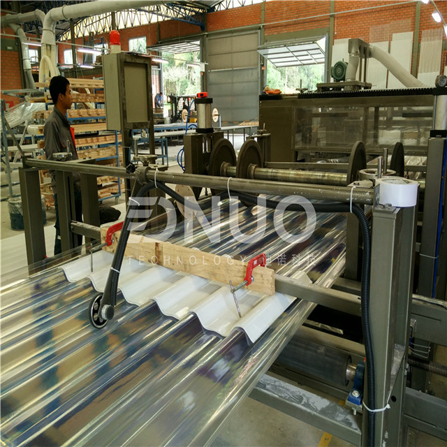 GRP Fiber glass composite roof sheet making machine