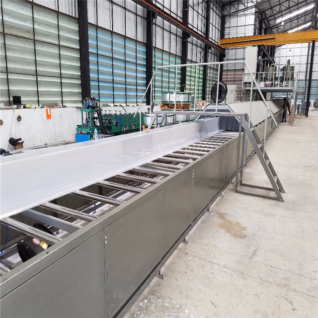 FRP Fiberglass gutter; canal making machine