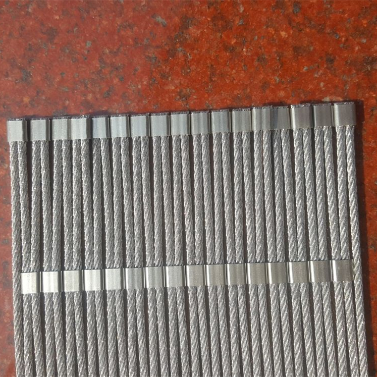 AISI 316 stainless steel ferrule architecture cable mesh