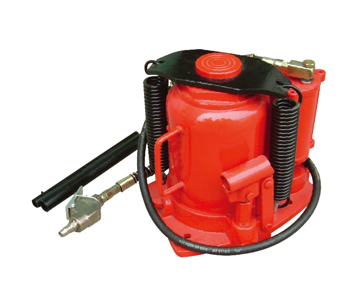 PM03402 - 50 TON AIR/MANUAL BOTTLE JACK WITH WHEEL